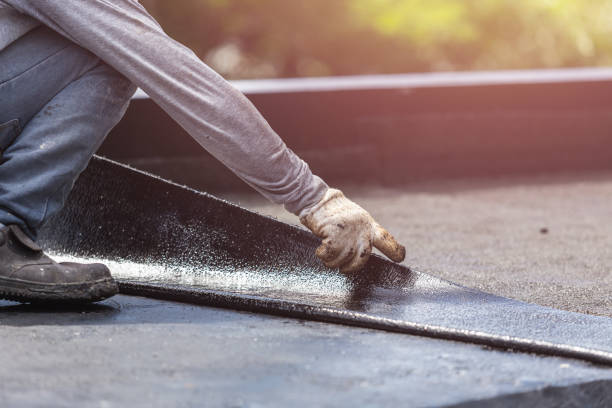 Professional Crawl Space Encapsulation technician working in Marengo, IL